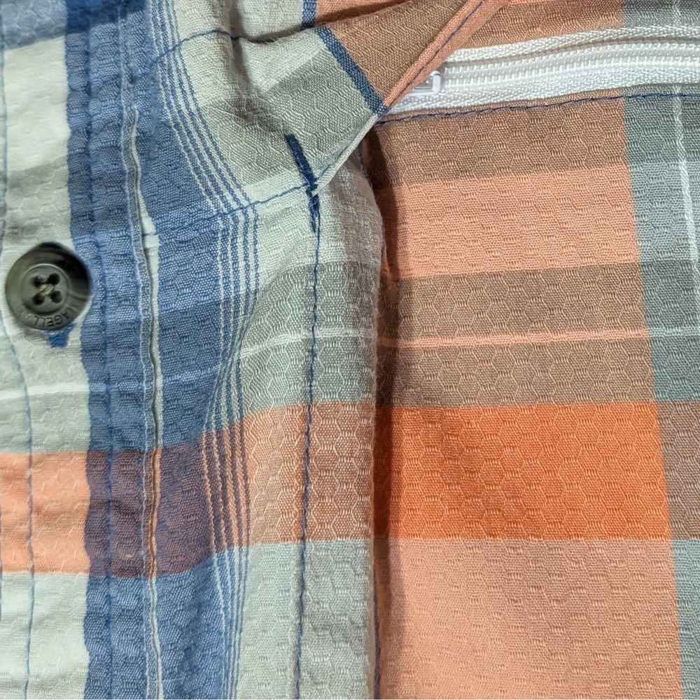 Magellan Shirt Mens L Classic Fit Moisture Wicking Short Sleeve Vented Fishing - Picture 9 of 11